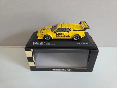 Minichamps 1/43 BMW M1 Procar M. Winkelhock - 1979 - 430792581 - Image 1 of 4