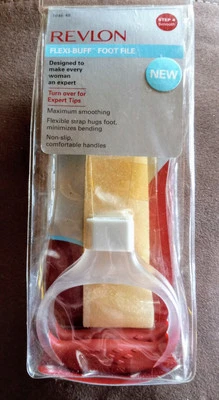 Revlon Flexi-buff Foot File Step 4 Smooth Flexible Strap  #R.  MS#3 - Image 1 of 4