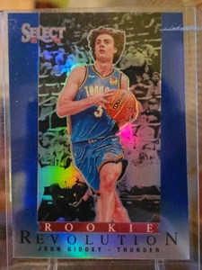 2021-22 Panini Select #29 Josh Giddey Rookie Revolution Blue Prizm - Picture 1 of 2