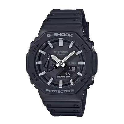 Часы Casio Classic G-SHOCK тон-на-тоне черные GA-2100-1A - Изображение 1 из 4