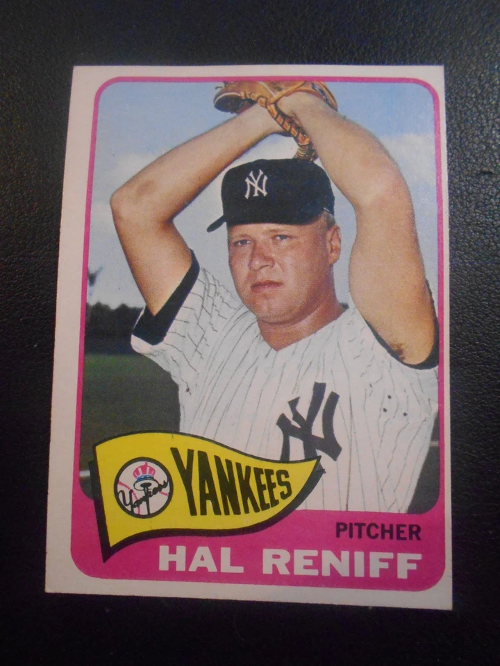 1965 Topps set Break #413 Hal Reniff EX-EXMT swtwtrfan - Image 1 of 2