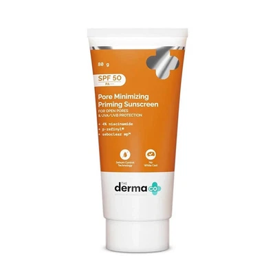 The Derma Co . Pore Minimizing Priming All Skin Type Sunscreen With Spf 50 - Image 1 of 4