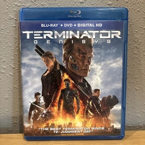 Terminator Genisys (Blu-ray + DVD, 2015) FREE SHIPPING - Picture 1 of 2