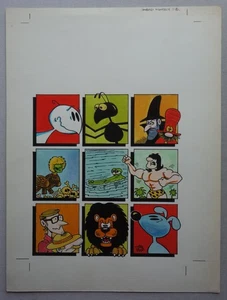 Moonbird Monthly comic #6 Original Artwork by Mike Higgs c1980s - Picture 1 of 8