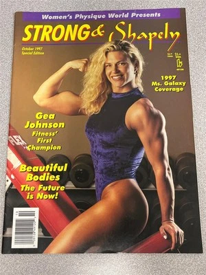 WPW Strong & Shapely female bodybuilding muscle magazine GEA JOHNSON 10-97 Foto 1 de 4
