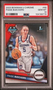 2023-24 Bowman University Chrome - Paige Bueckers #90 Refractor (RC) - Bild 1 von 2