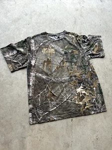 Kings River Real Tree Camouflage Kurzarm Tasche T-Shirt Herren Large - Bild 1 von 5