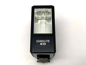 Flash Canon Canolite ED contacto medio universal cámara flash flash flash - Imagen 1 de 3