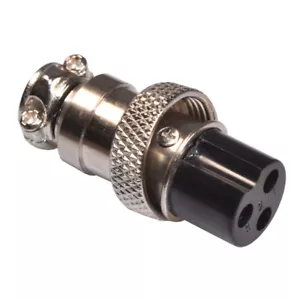 Conector de acoplamiento de micrófono de 3 polos para radioaficionado CB radioaficionado - Imagen 1 de 1