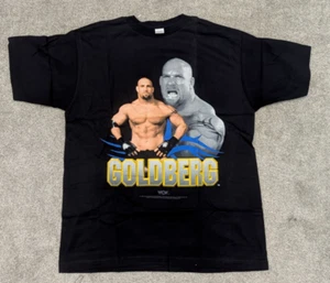 Vintage Bill Goldberg Shirt WCW 1998 Large L Black New WWE WWF Wrestling - Picture 1 of 10