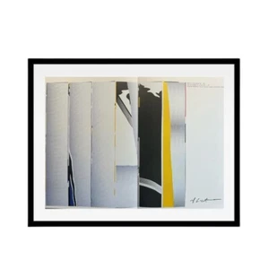 Estampado firmado de Roy Lichtenstein - espejo en seis paneles #1 - edición limitada, arte pop - Imagen 1 de 9