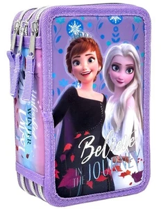 ASTUCCIO SCUOLA CORREDATO 3 ZIP FROZEN-I BELIEVE IN THE JOURNEY - Foto 1 di 6