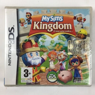 MySims Kingdom Italian C’era Una Volta Nintendo DS Sealed Sims (US Seller) - Image 1 of 4