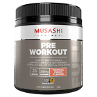 MUSASHI PRE WORKOUT 225g Tropical Punch Preworkout Energy & Performance Gym