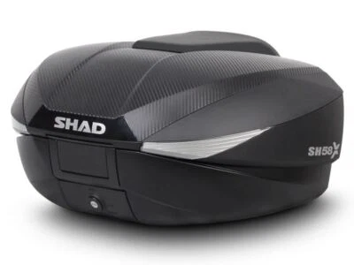 Shad 58L TopBox Expandible Carbono y Kit de Montaje CF Moto 450MT 2024 - Imagen 1 de 4