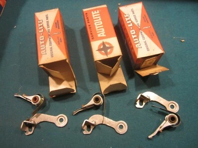 Camión Chrysler Desoto 1957 1958 Dodge Plymouth Autolite IBP3028AS contactos 3 un. Foto 1 de 2