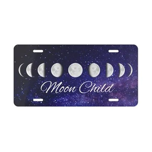 Moon Child Vanity License Plate - Picture 1 of 5