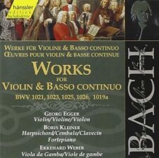 Works For Violin & B.C. BACH,J. S. (Audio CD)