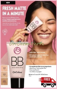 Oriflame OnColour BB Matte Cream SPF 10   Oil Control  Lightweight - Picture 1 of 19