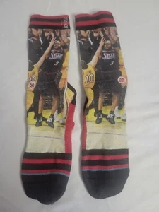 Stance Allen Iverson #3 NBA Philadelphia 76ers Socks - Picture 1 of 7