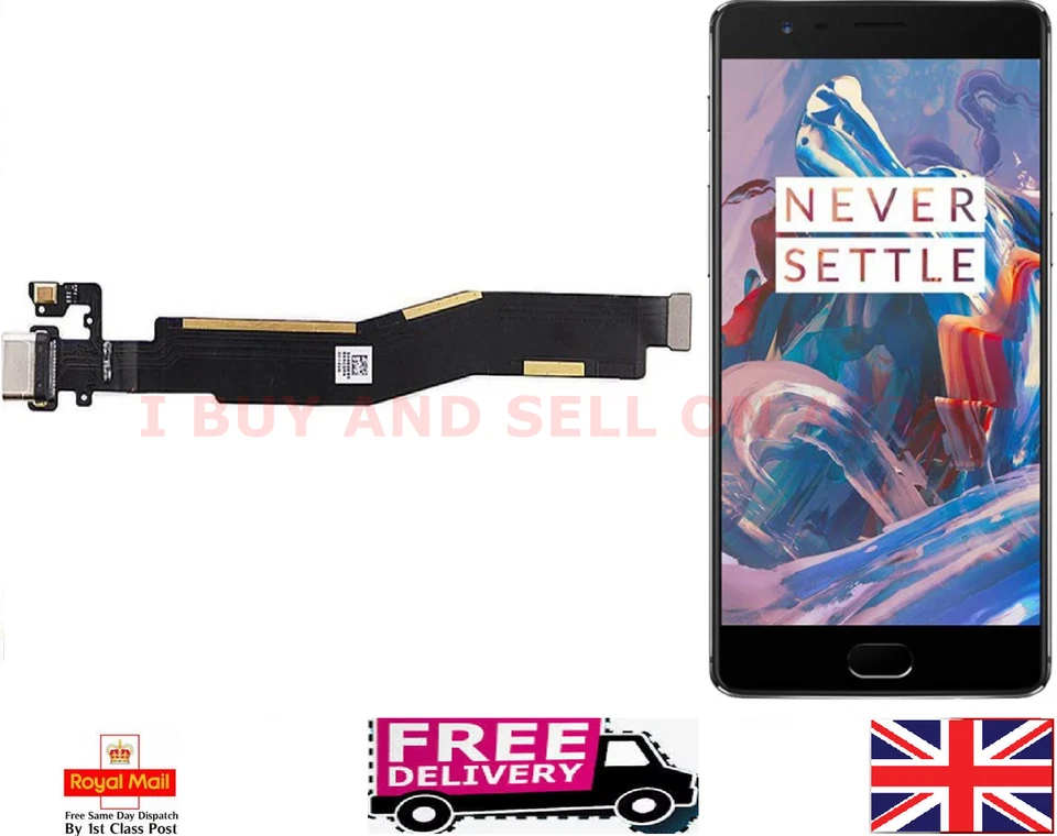 For OnePlus 3 Charging Port Dock Connector & Microphone Flex A3000 A3003 - Image 1 of 1