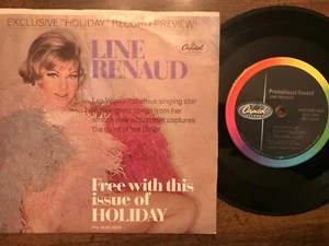 Line Renaud Exclusive Holiday Record 7" Compact 33 W Picture Sleeve - Bild 1 von 2