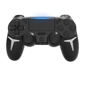 Gamepad Inalámbrico 6 Ejes Giroscopio Doble Vibración con Panel Táctil para PS4 PS3 Cons - Imagen 1 de 14