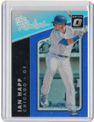 Ian Happ 2017 Donruss Optic #TR10 The Rookie RC Blue Refractor SP #/149 - Image 1 of 2