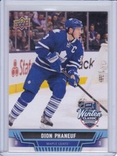 Dion Phaneuf 2014 Upper Deck NHL Winter Classic Hockey Card WC16 Grade MT