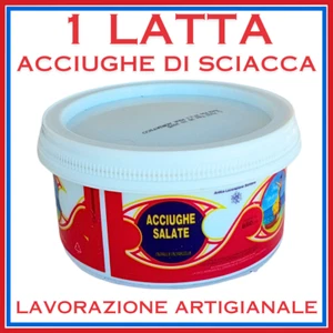 1 latta di Acciughe Alici Salate Italia Sicilia SCIACCA Sotto Sale Salamoia sb - Imagen 1 de 5
