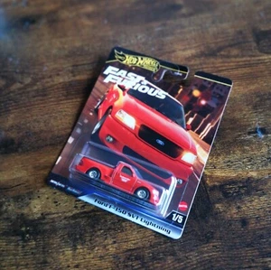 Hot Wheels Premium Ford F150 SVT Lightning - Fast& Furious Card 1/5 Brians Truck - Picture 1 of 1