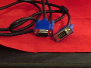 6' VGA Male to Male Monitor Cable - Photo 1/2