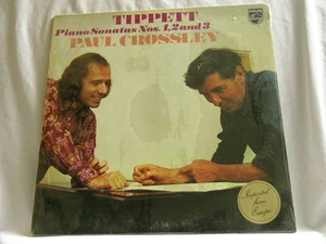 MICHAEL TIPPETT Piano Sonatas 1, 2 & 3 Paul Crossley Philips SEALED LP - Picture 1 of 2