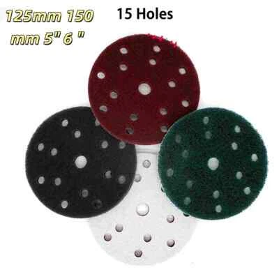 Made on Nylon Fiber Material Hook & Loop Sanding Discs 125mm 150mm 5" 6 " - Image 1 of 4