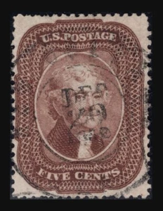 MOMEN: US STAMPS #29 USED VF+ PF CERT LOT #86171 - Picture 1 of 3