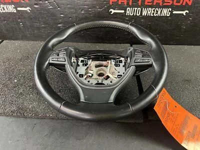 BMW 650I 2012-2013 VOLANTE ENVUELTO EN CUERO CON CONTROL DE ACCESORIOS NEGRO Foto 1 de 4