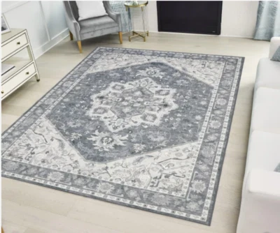WYATT AND ASH Wyatt & Ash Washable Indoor Area Rug, Darya 5x7