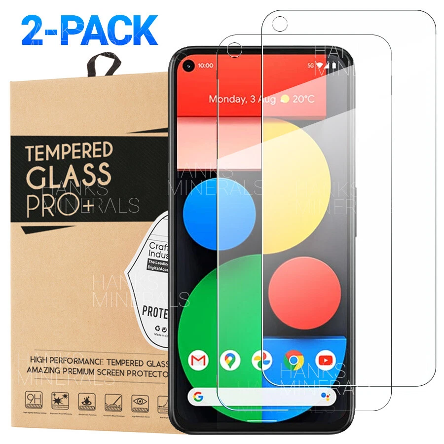 2-Pack Tempered Glass Screen Protector For Google Pixel 5 4a 4 4 XL 3 3a XL - Image 1 of 4