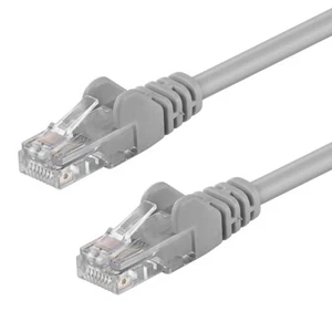 CAT.6 U/UTP Kabel 5m grau Patchkabel LAN DSL Netzwerkkabel Network Cable - Bild 1 von 1