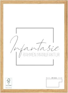 Bilderrahmen Eiche Catania Infantasie 'N°2' nach Maß Holz Modern eckig  - Bild 1 von 7