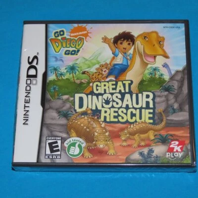 Go Diego Go! Great Dinosaur Rescue Nintendo DS Video Game Brand New / Sealed - Image 1 of 2