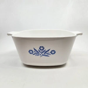 Vintage Corning Ware Blue Cornflower 1 3/4 QT Casserole Dish No Lid Pre-owned - Picture 1 of 15