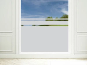 Sichtschutzfolie Fenster Streifen Fensterfolie Badezimmer Küche Duschkabine Tür - Bild 1 von 8