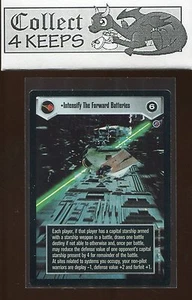 Star Wars CCG Death Star II 2: Intensify The Forward Batteries (SWCCG) *B* - Picture 1 of 2