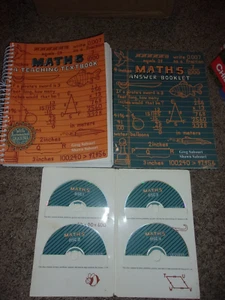 Teaching Textbooks MATH 5 Complete Set Textbook Answer Key CD-Rom SET Sabouri - Picture 1 of 1