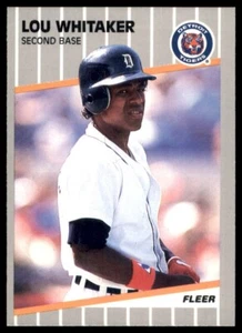 1989 Fleer #151 Lou Whitaker - Bild 1 von 4