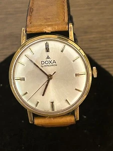 DOXA By Synchron 41 ETA 2750 Champagner Zifferblatt Unisex Analog Schönes Sammlerstück. - Bild 1 von 10
