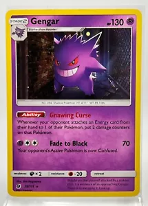 Pokémon Karte Gengar Holo 38/111 2017 Crimson Invasion LP/NM - Bild 1 von 2
