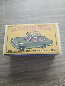 Matchbox Regular Wheels No56 Fiat 1500  (Lrg 56) - Replica / Copy Box only - Picture 1 of 3