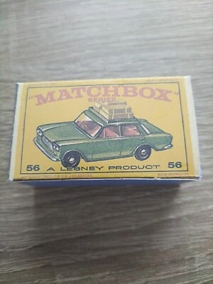 Matchbox Regular Wheels No56 Fiat 1500  (Lrg 56) - Replica / Copy Box only - Image 1 of 3